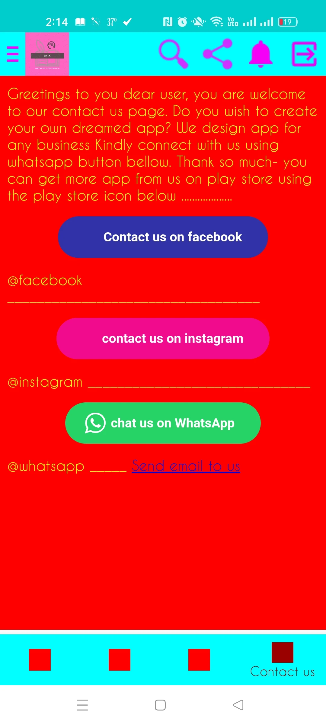 PATA screenshot